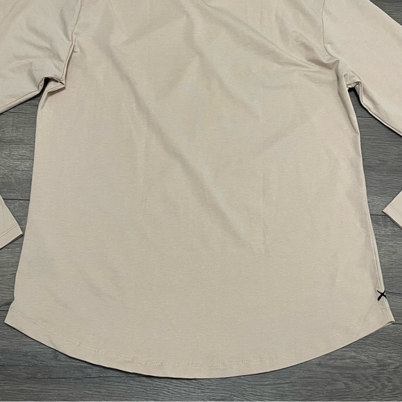 2 Cuts Clothing Long Sleeve Tee T-Shirt Crew Neck Curve Hem Pyca Pro Sz XL NEW - Picture 9 of 16